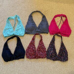 Hollister Gilly Hicks Bralettes BUNDLE
